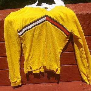 Yellow longs sleeve tommy shirt